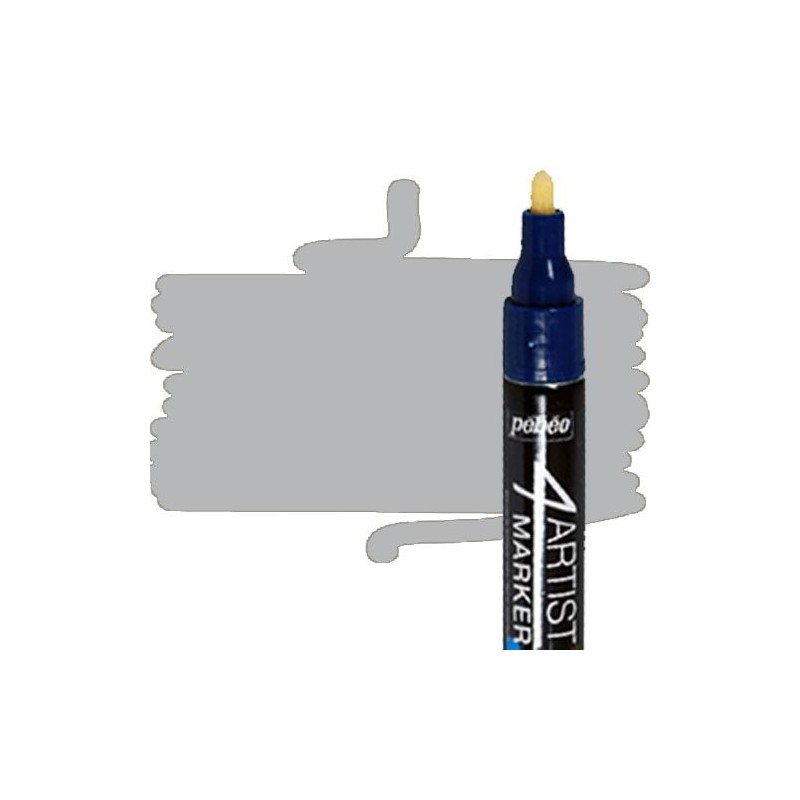 Fine art shop - Pebeo 4Artist Pink Oil Marker 4 mm silver | totenart.com