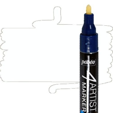 Fine art shop - Pebeo 4Artist Pink Oil Marker 4 mm white | totenart.com