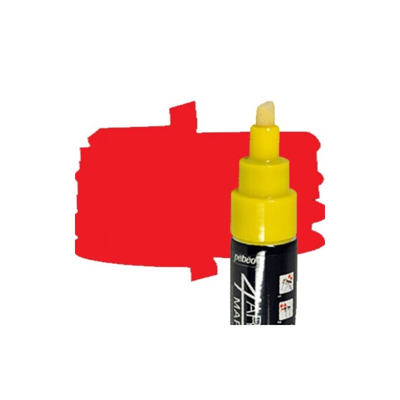 Fine art shop - Pebeo 4Artist Pink Oil Marker 8 mm red | totenart.com