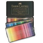  Fine art shop - Colour Pencils metal box POLYCHROMO, Faber Castell (120 colours) | totenart.com
