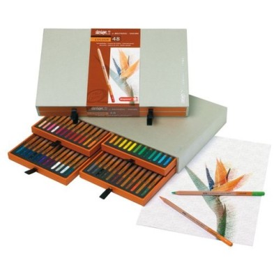  Fine art shop - 48 color pencil case Sakura Bruynzeel | totenart.com