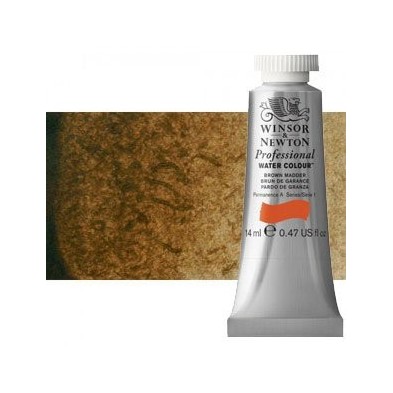 Fine art shop - Artist Watercolor Burnt Umber 14 ml, W N 076 | totenart.com