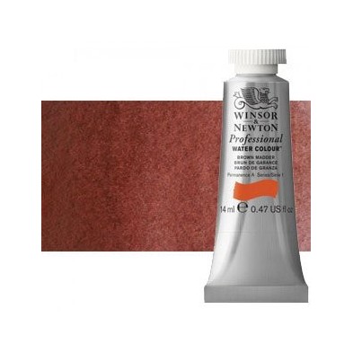 Fine art shop - Artist Watercolor Indian Red 14 ml, W N 317 | totenart.com