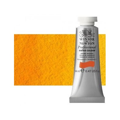 Fine art shop - Artist Watercolor Winsor Dark Yellow 14 ml, W N 731 | totenart.com