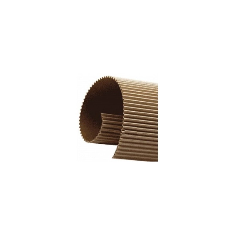 Wavy Brown Packaging Card, 1.10 x 1 mt.