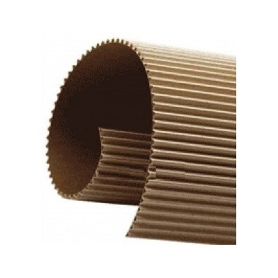 Wavy Brown Packaging Card, 1.10 x 1 mt.