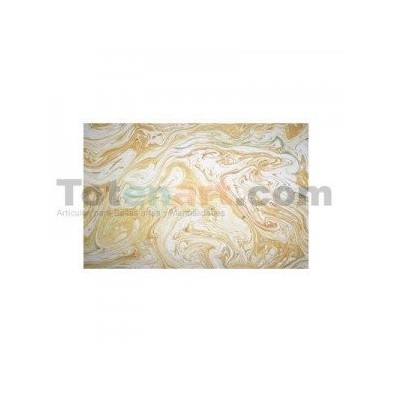 Hand made paper binding, yellow