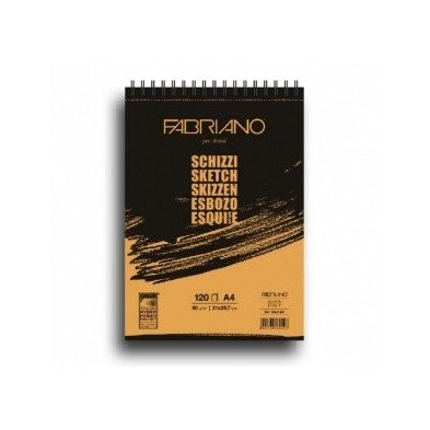  Fine art shop - Sketch Fabrino (Block), 120 s., 90 gr., A4 | totenart.com