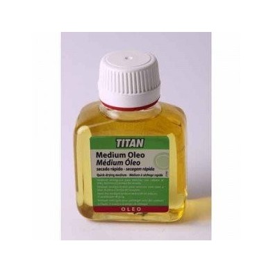Fine art shop - Medium fast drying Oil Titan, 100 ml. | totenart.com