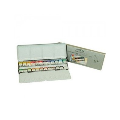 Fine art shop - Box Artist Watercolour 24 1/2 godets | totenart.com