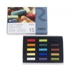  Fine art shop - Case pastel Rembrandt, 15 half length units., General selection | totenart.com