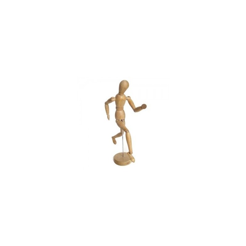 Fine art shop - Articulated Mannequin 11 cm, Natural wood | totenart.com\n