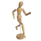 Fine art shop - Articulated Mannequin 11 cm, Natural wood | totenart.com\n