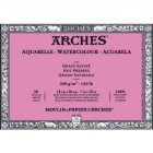  Fine art shop - Arches Watercolour 300 gr, 31x41 cm, Hot Pressed, pad 20 s. | totenart.com