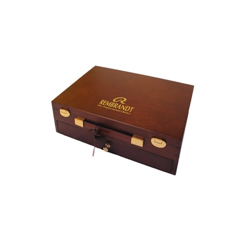 Fine art shop - Master wooden box acrylic Rembrandt | totenart.com