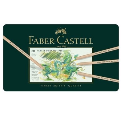  Fine art shop - 60 Artist\'s Pastels Pencils PITT Faber-Castell | totenart.com