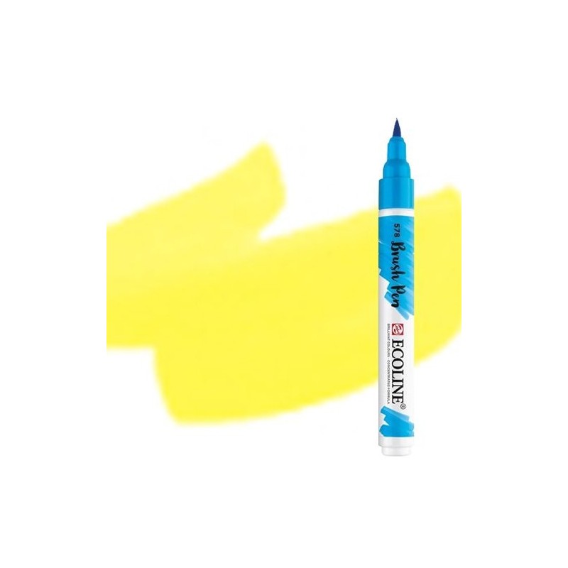 Fine art shop - Ecoline Brush Pen Light Yellow | totenart.com