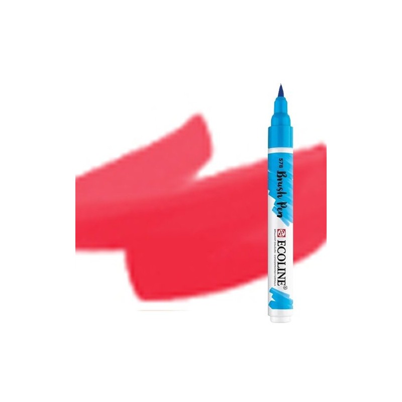Fine art shop - Ecoline Brush Pen Scarlet | totenart.com