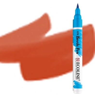 Fine art shop - Ecoline Brush Pen Burnt Sienna | totenart.com