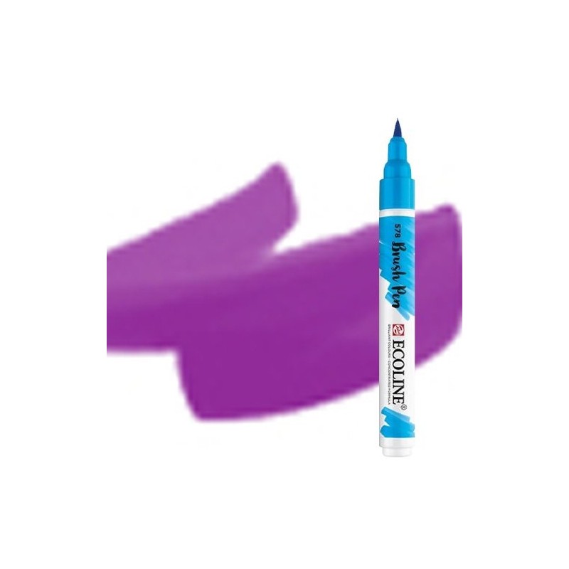 Fine art shop - Ecoline Brush Pen Red Violet | totenart.com