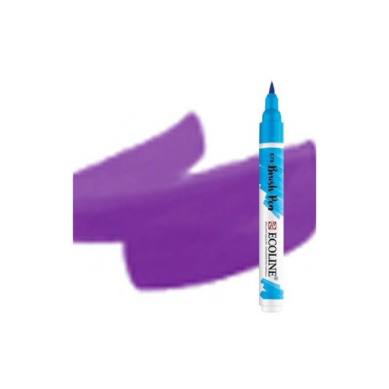 Fine art shop - Ecoline Brush Pen Blue Violet | totenart.com