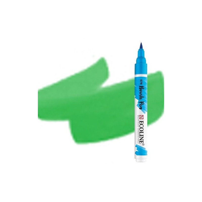 Fine art shop - Ecoline Brush Pen Green | totenart.com