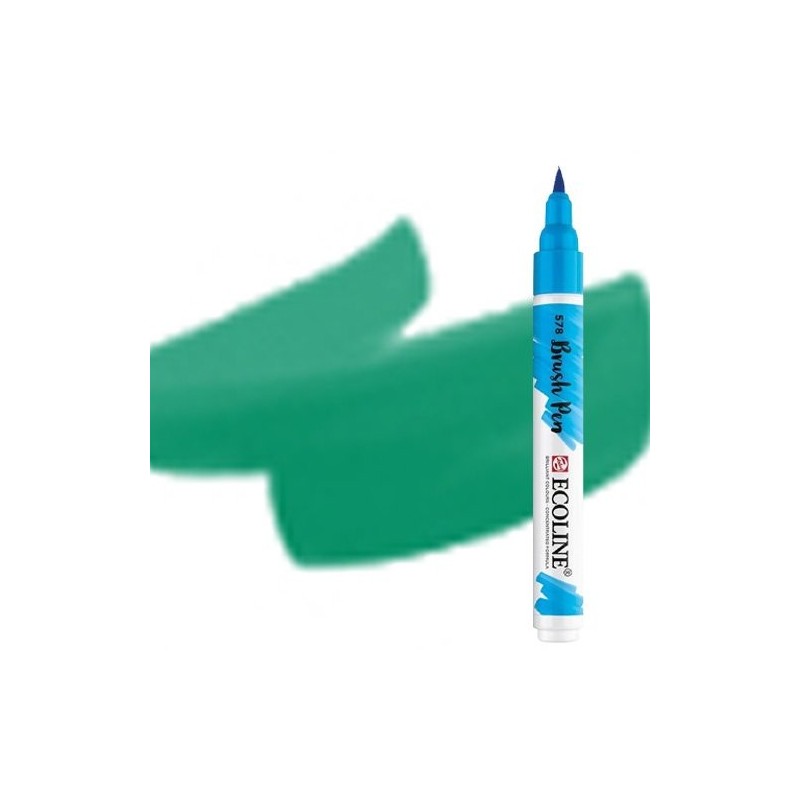 Fine art shop - Ecoline Brush Pen Forest Green | totenart.com