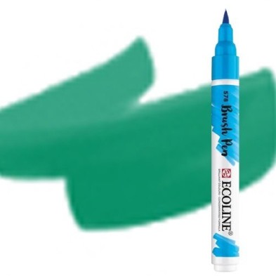 Fine art shop - Ecoline Brush Pen Forest Green | totenart.com