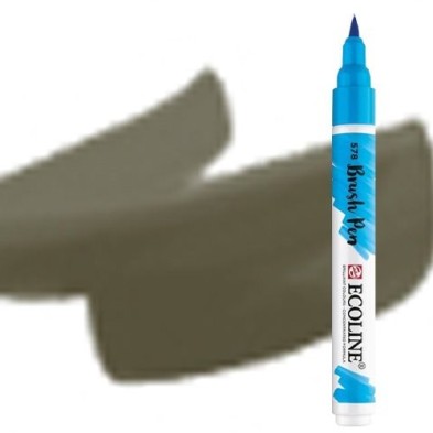 Fine art shop - Ecoline Brush Pen Warm Gray | totenart.com