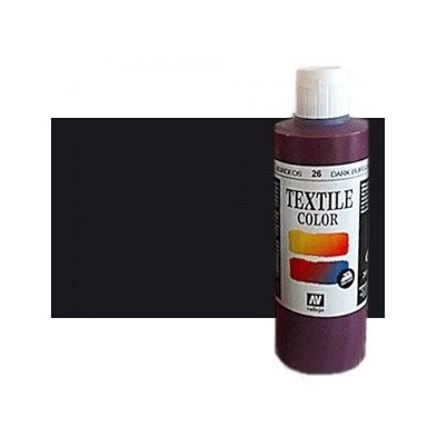  Fine art shop - Textile Vallejo Black, 200 ml. | totenart.com