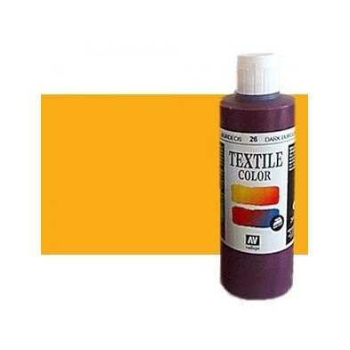 Fine art shop - Textile Vallejo Gold Yellow, 200 ml. | totenart.com