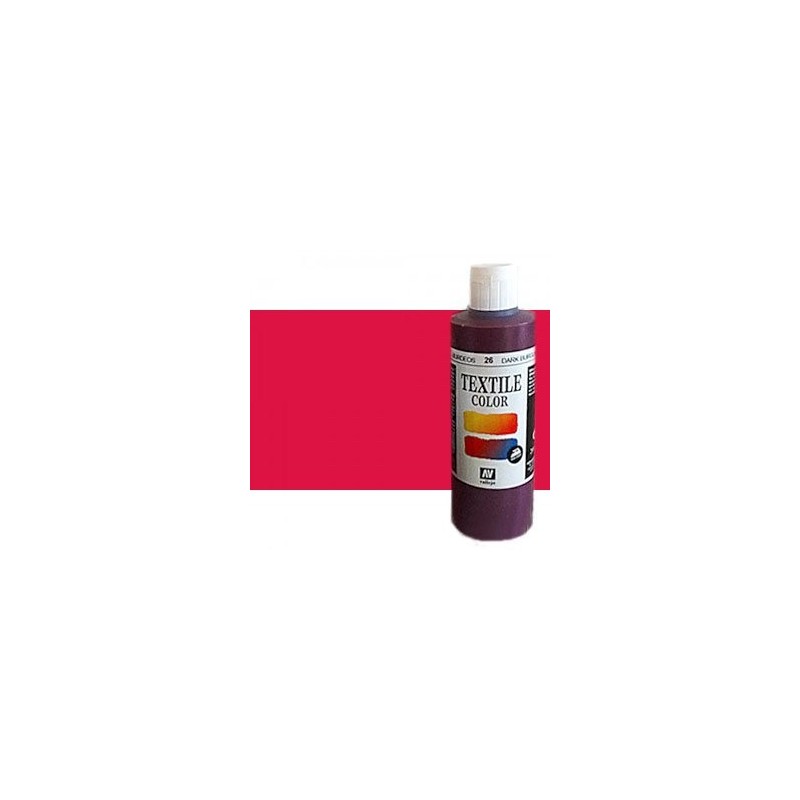 Fine art shop - Textile Vallejo Vermillion, 200 ml. | totenart.com