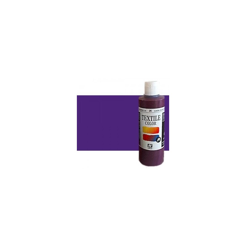 Fine art shop - Textile Vallejo Parma Violet, 200 ml. | totenart.com