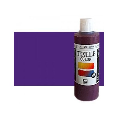 Fine art shop - Textile Vallejo Parma Violet, 200 ml. | totenart.com