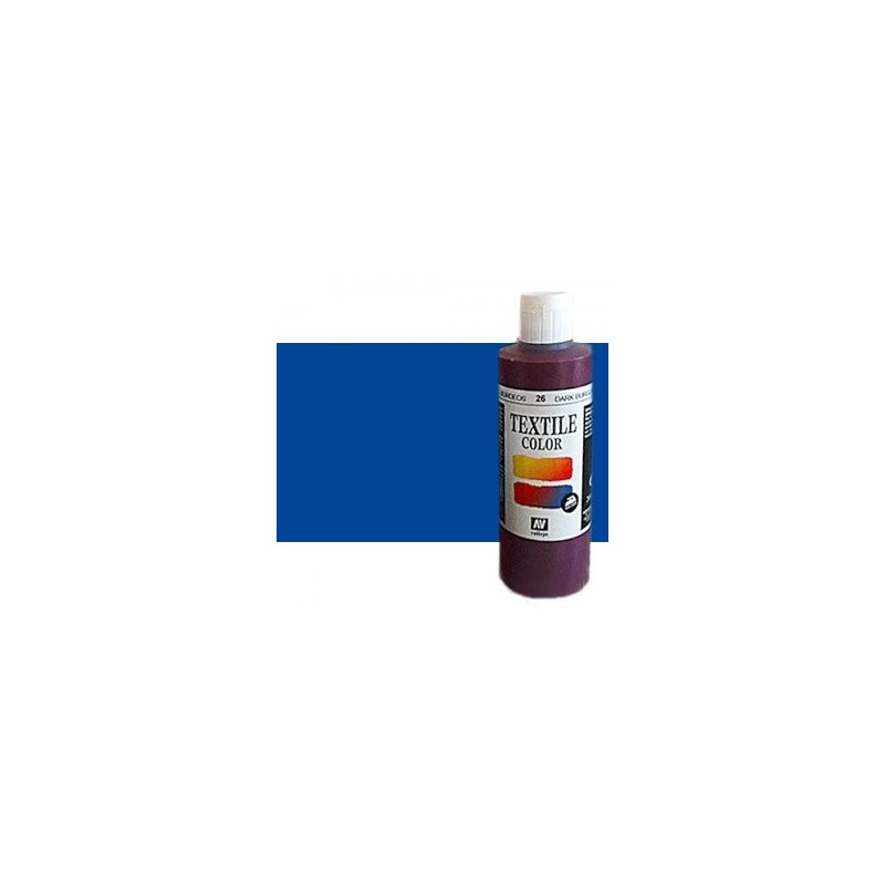 Fine art shop - Textile Vallejo Royal Blue, 200 ml. | totenart.com