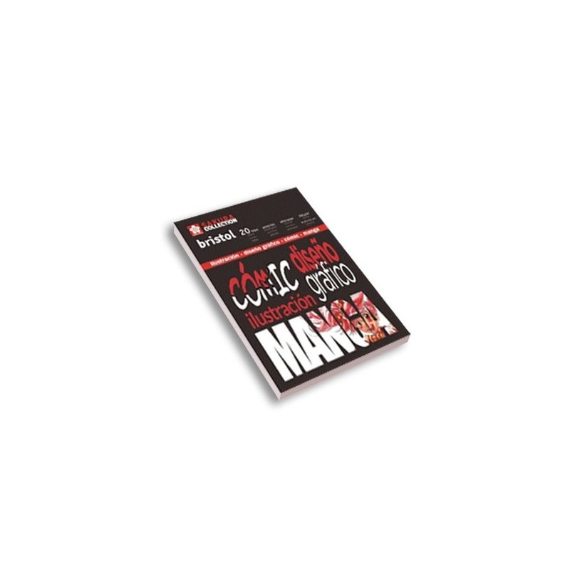 Fine art shop - Manga Block, 14.8x21 cm, 20 s, 240 gr. | totenart.com