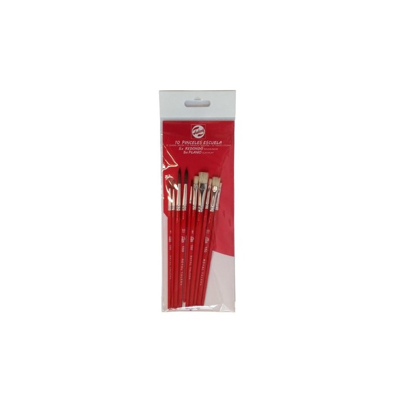 Fine art shop - 10  School Brushes Set, Talens | totenart.com
