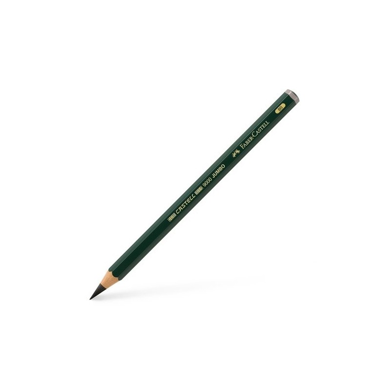 Fine art shop - Graphite JUMBO Pencil 9000 8B, Faber-Castell | totenart.com