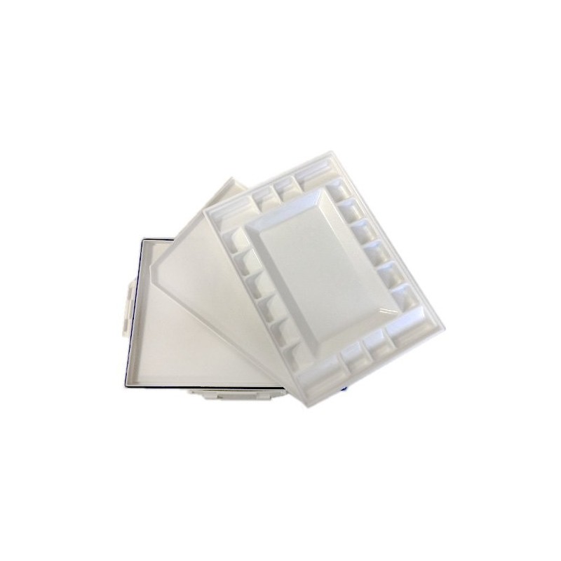  Fine art shop - Study hermetic plastic palette (34x25x4 cm) | totenart.com