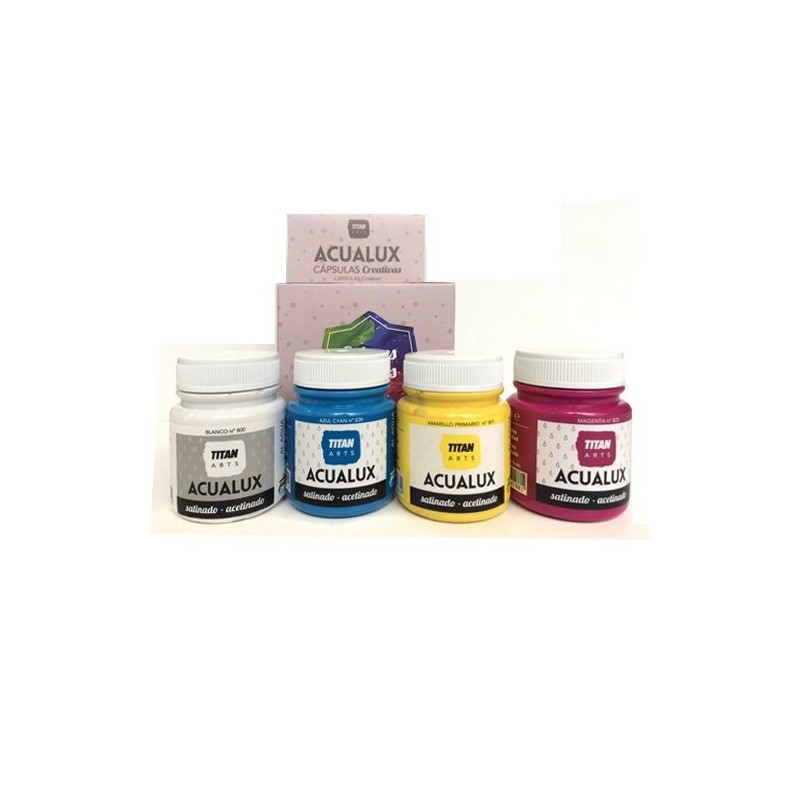 Fine art shop - \nSet 4 Creative Caps, Basic Colors | totenart.com