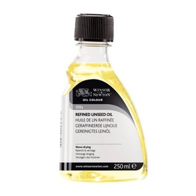 Fine art shop - Winsor & Newton Refined linseed oil (250 ml) | totenart.com