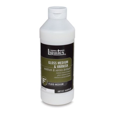Fine art shop - Gloss medium & varnish, Liquitex 237 ml. | totenart.com
