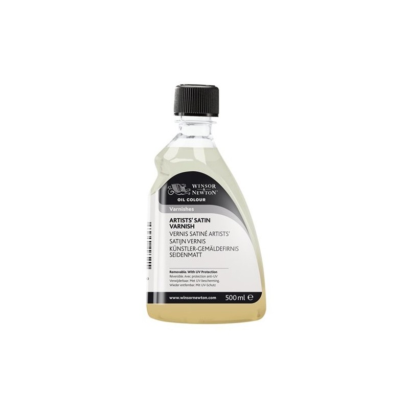Fine art shop - \nSatin varnish Winsor & Newton (500ml.) | totenart.com