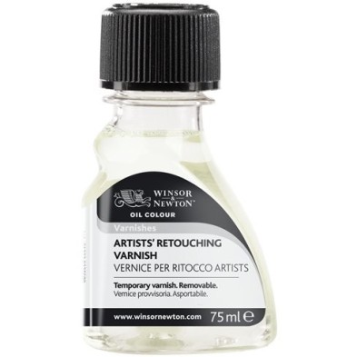 Fine art shop - Retouching Varnish Winsor & Newton (75ml.) | totenart.com