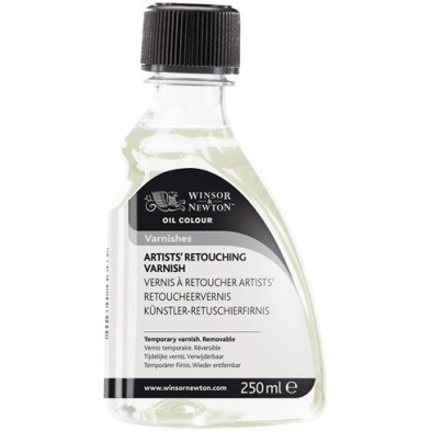 Fine art shop - Retouching varnish Winsor & Newton (250ml.) | totenart.com