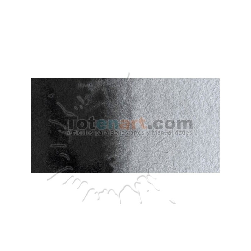 Fine art shop - Watercolour W&N, 1/2 godet, Lamp Black | totenart.com