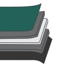 Fine art shop - Professional cutting matt A4, double sided imprint, 5 layers  | totenart.com