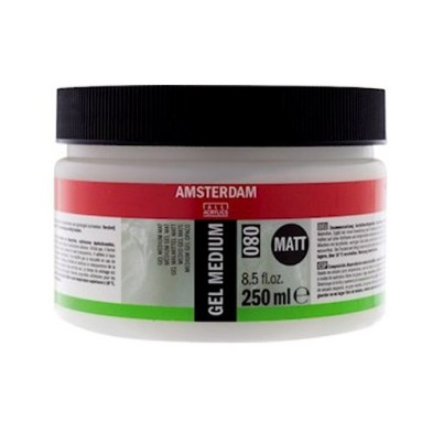 Fine art shop - Matt Gel Medium 080, Amsterdam 250 ml. | totenart.com
