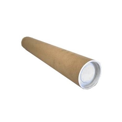  Fine art shop - Map holders cardboard tube with cap, 110 cm., (7,65 cm. wide) | totenart.com