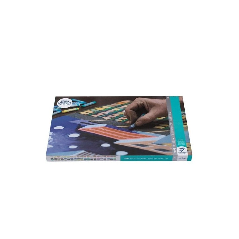 Fine art shop - Set Van Gogh 60 Bars Soft Pastel Urban Landscape | totenart.com
